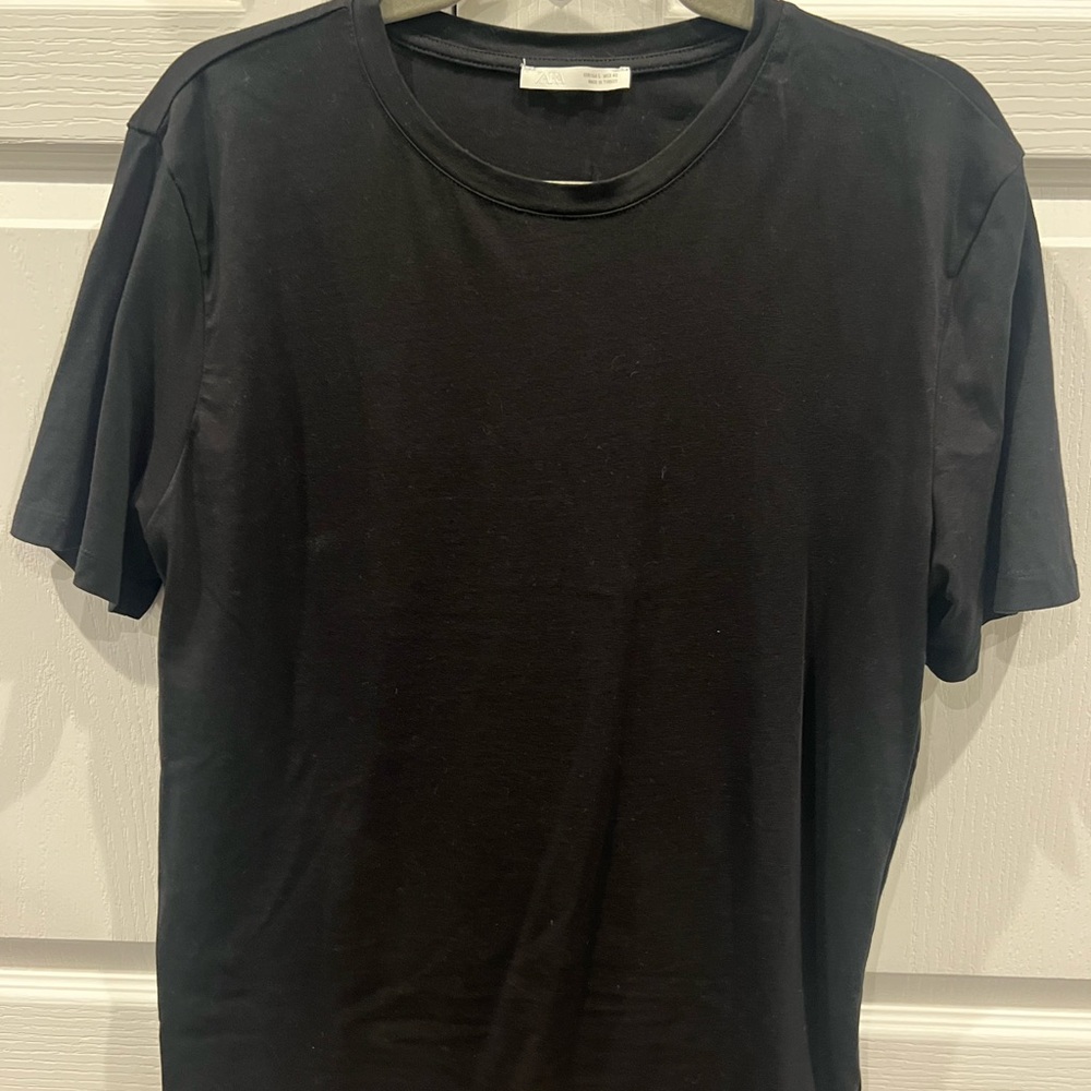Men's Zara Black T-Shirt